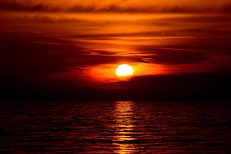 Sonnenuntergang am Meer El Confital